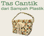 Tas Cantik dari Sampah Plastik