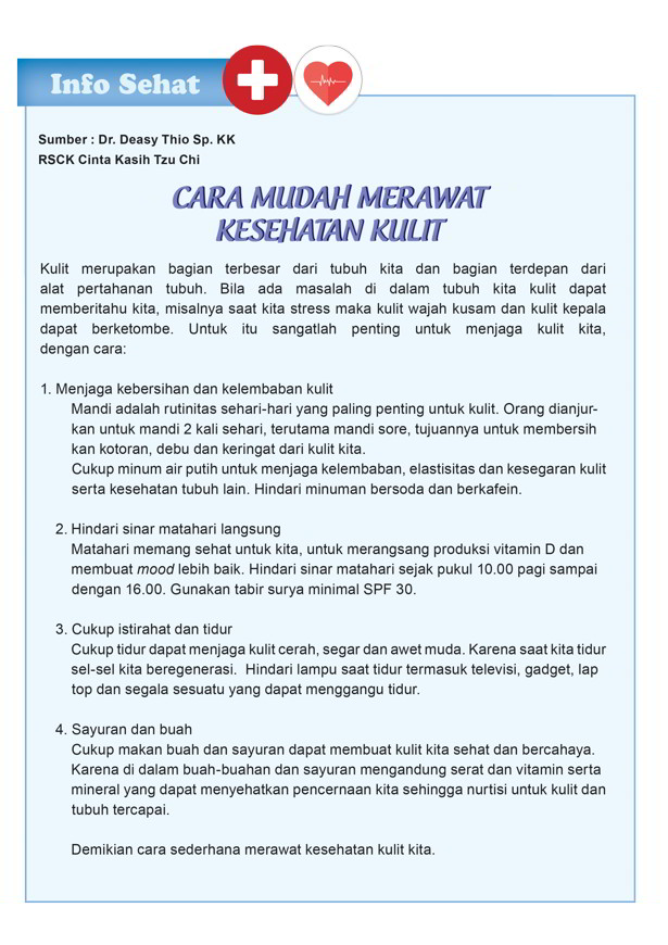 Cara Mudah Merawat Kesehatan Kulit 