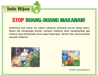 Stop Buang - Buang Makanan !