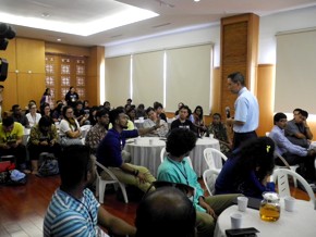 Dozens of Asian Christian Youth Activists Visited Tzu Chi Center
