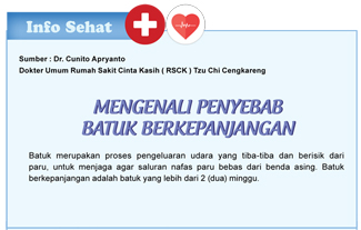 Mengenali penyebab Batuk Berkepanjangan