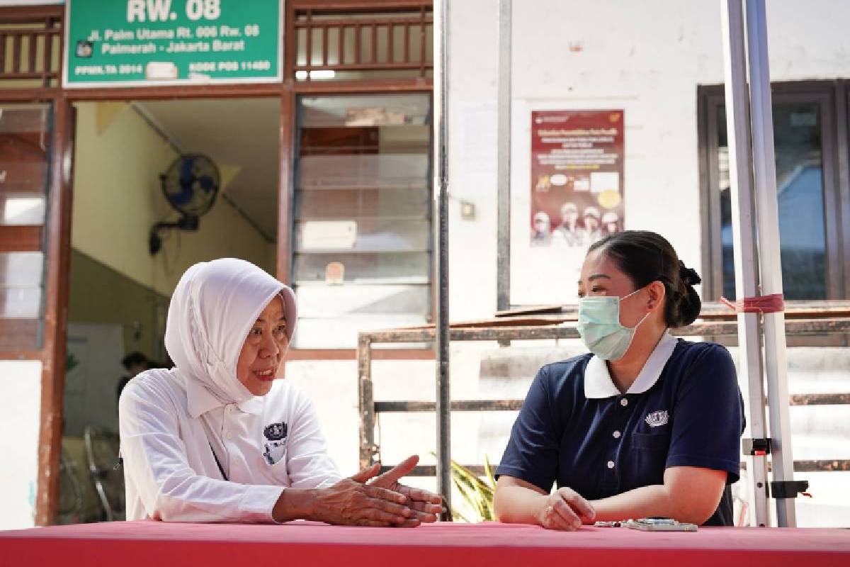 Baksos Kesehatan Degeneratif Tzu Chi ke-3 di Palmerah 