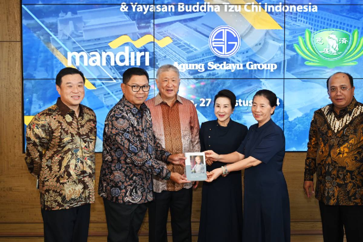 Yayasan Buddha Tzu Chi Indonesia Menjalin Kerja Sama dengan Bank Mandiri untuk Mendukung Transaksi Donasi Digital