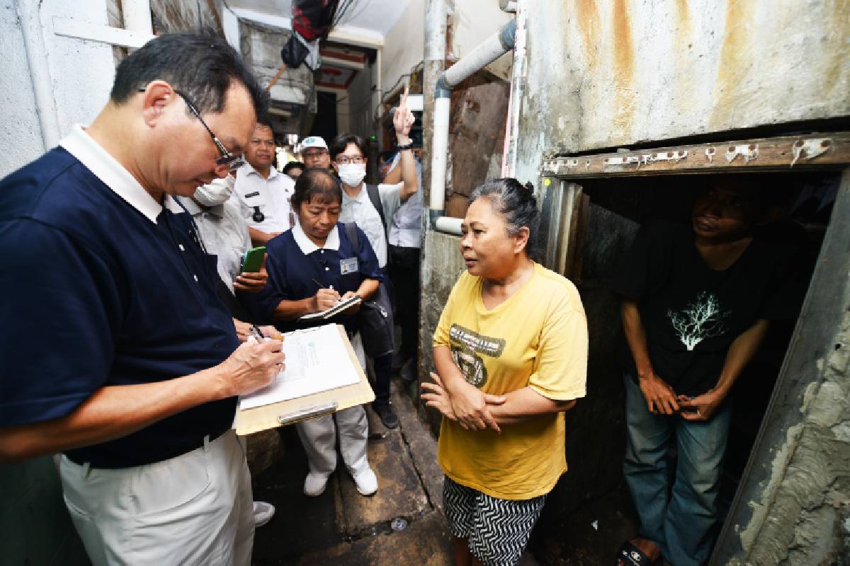 Survei Program 500 Rumah Layak Huni di Tanah Tinggi