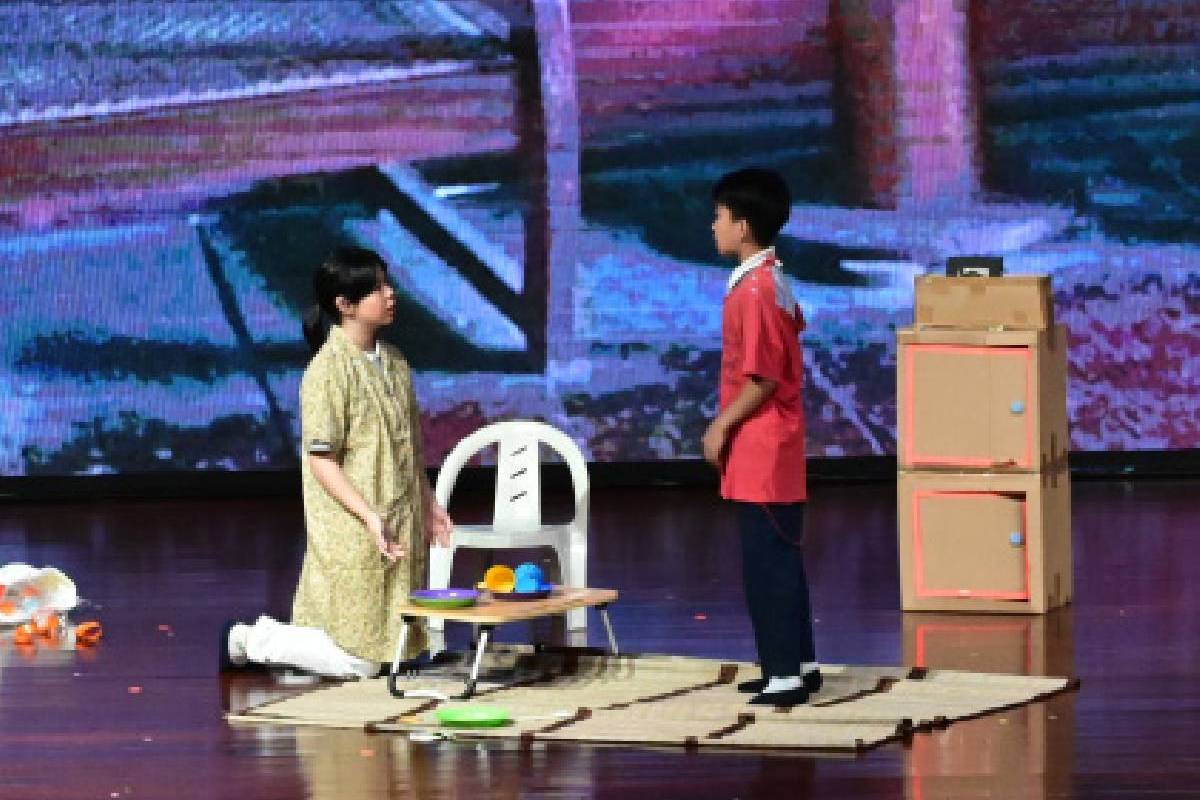 Cinta untuk Mama, Persembahan Drama Dari Murid-murid Kelas Budi Pekerti 