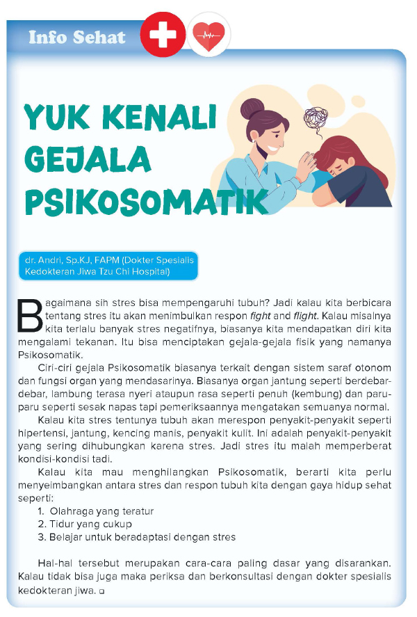 Yuk Kenali Gejala Psikosomatik