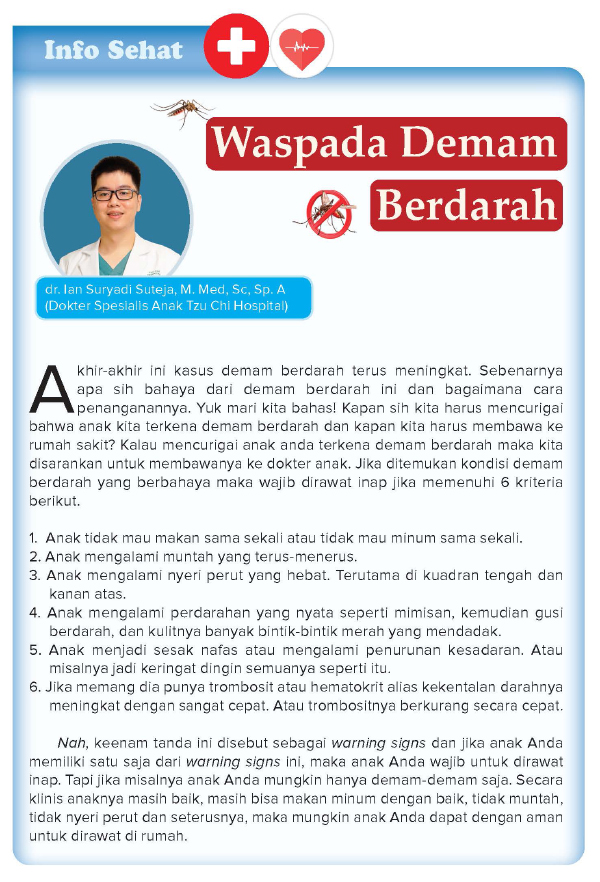 Waspada Demam Berdarah