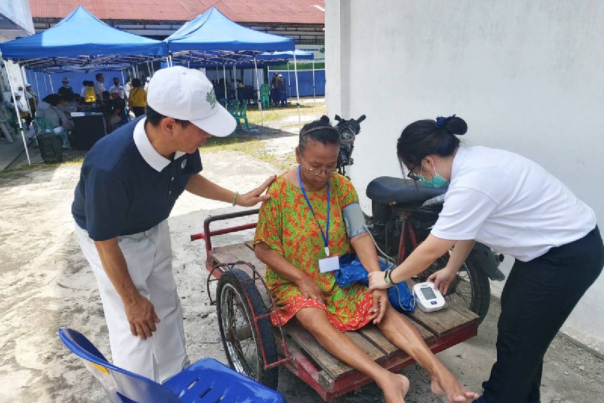 Semangat Para Relawan Tzu Chi di Pematang Siantar Gelar Baksos Kesehatan