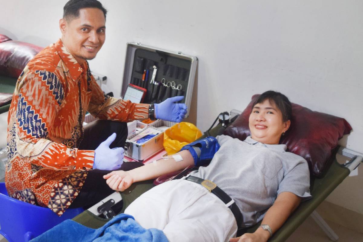 Menyambut Tahun Baru dengan Donor Darah dan Melestarikan Lingkungan