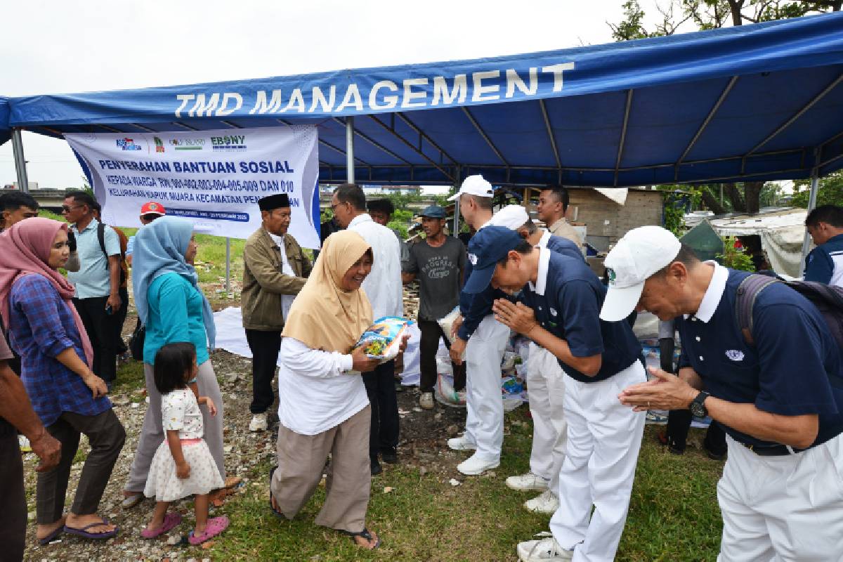 Perhatian Tzu Chi dan ASG untuk Warga Kapuk Muara