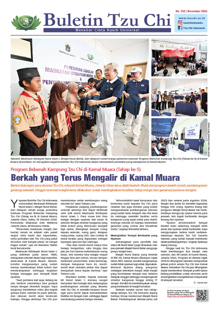 Buletin Tzu Chi Edisi 232 November 2024