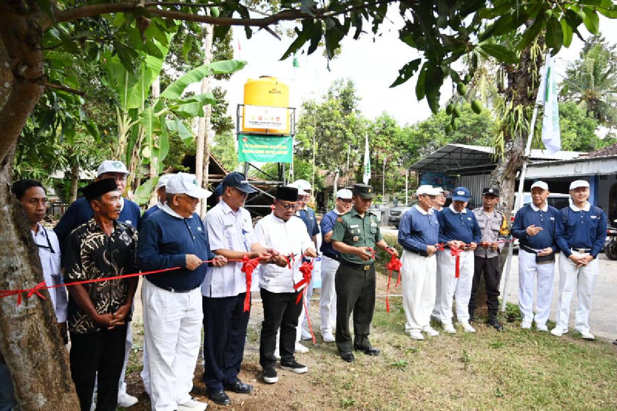 Tzu Chi Indonesia dan Kostrad TNI Resmikan Akses Air Bersih di Kabupaten Sleman 