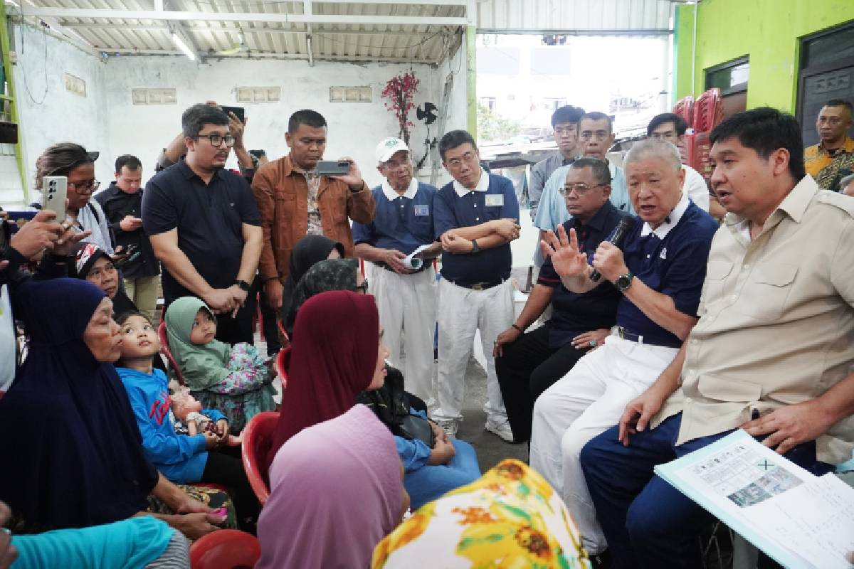 Harmoni di Tanah Tinggi, Urun Rembuk Warga Bersama Tzu Chi dan Menteri Maruarar