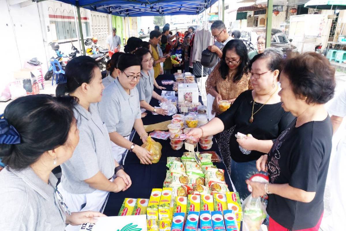 Bazar Amal di Pematang Siantar: Semangat Cinta Kasih dan Pelestarian Lingkungan